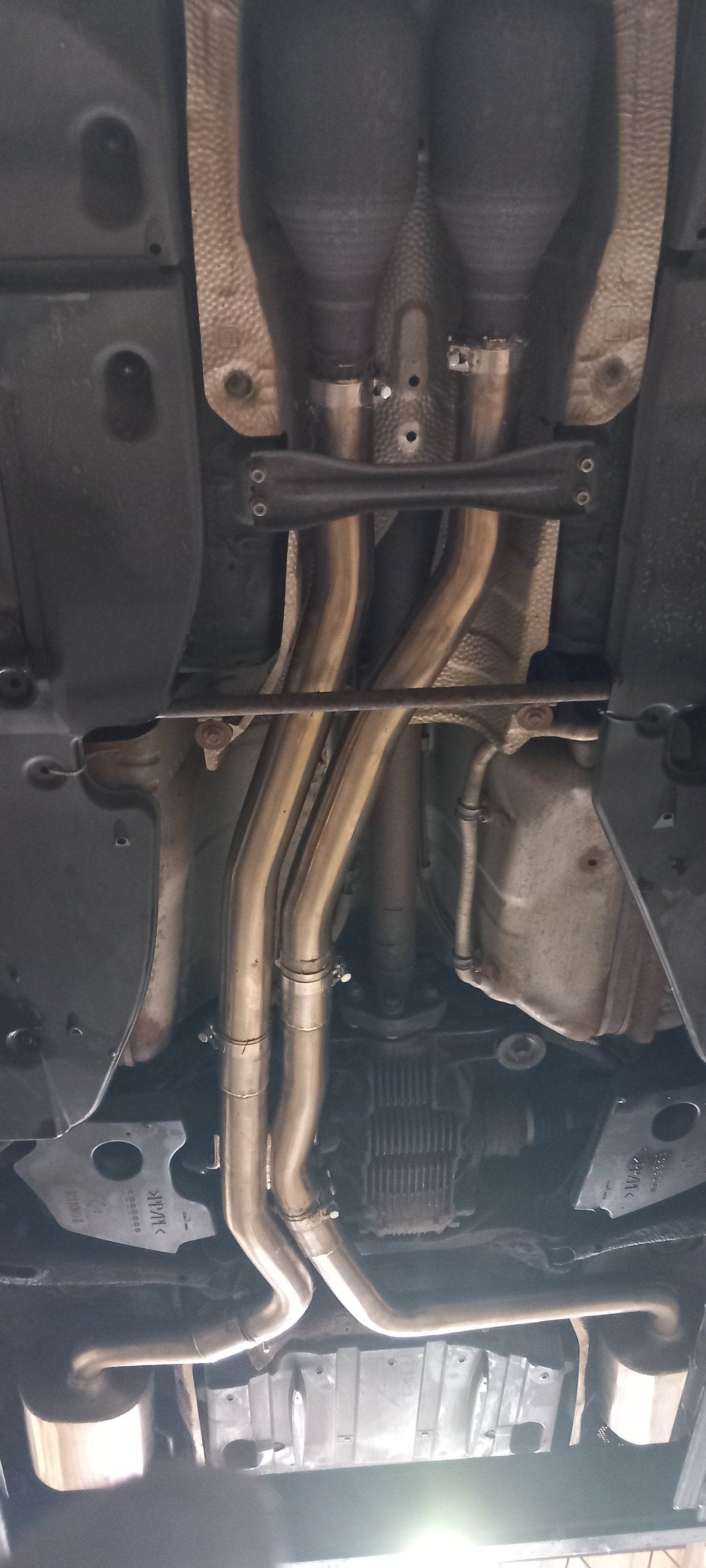 Lexus ISF Cat back System - Secondary Cat Back