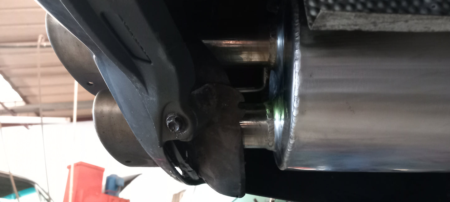 Lexus ISF Cat back System - Secondary Cat Back