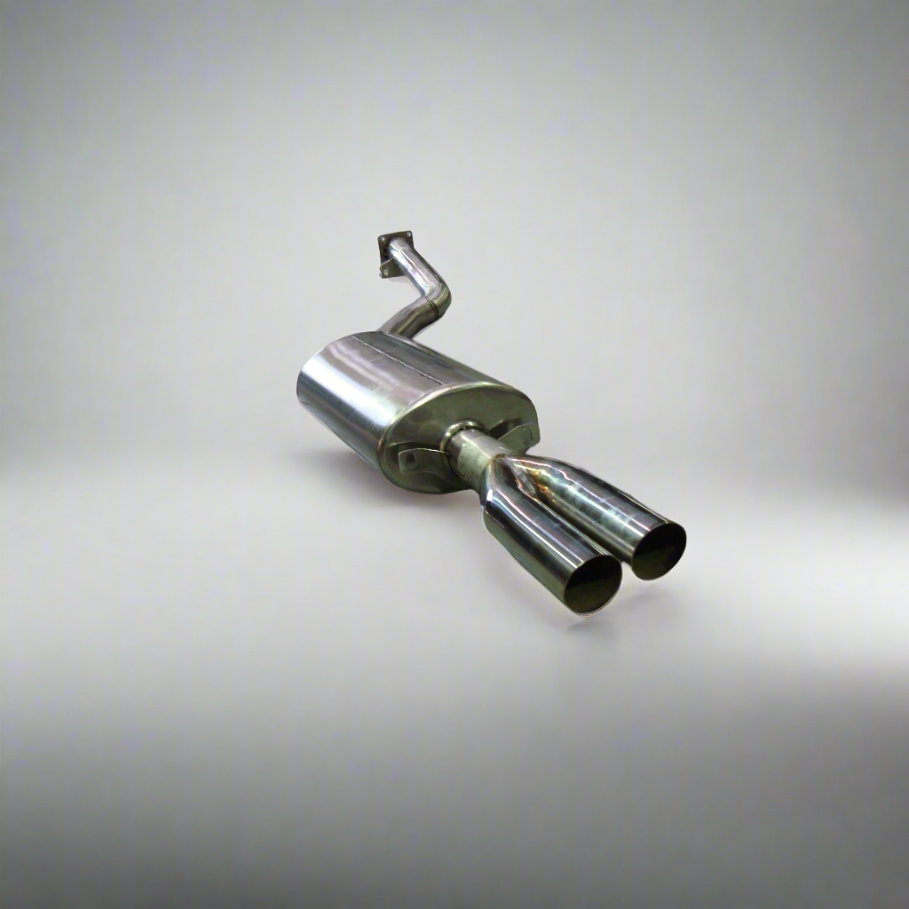 944 Turbo Backbox Twin outlet