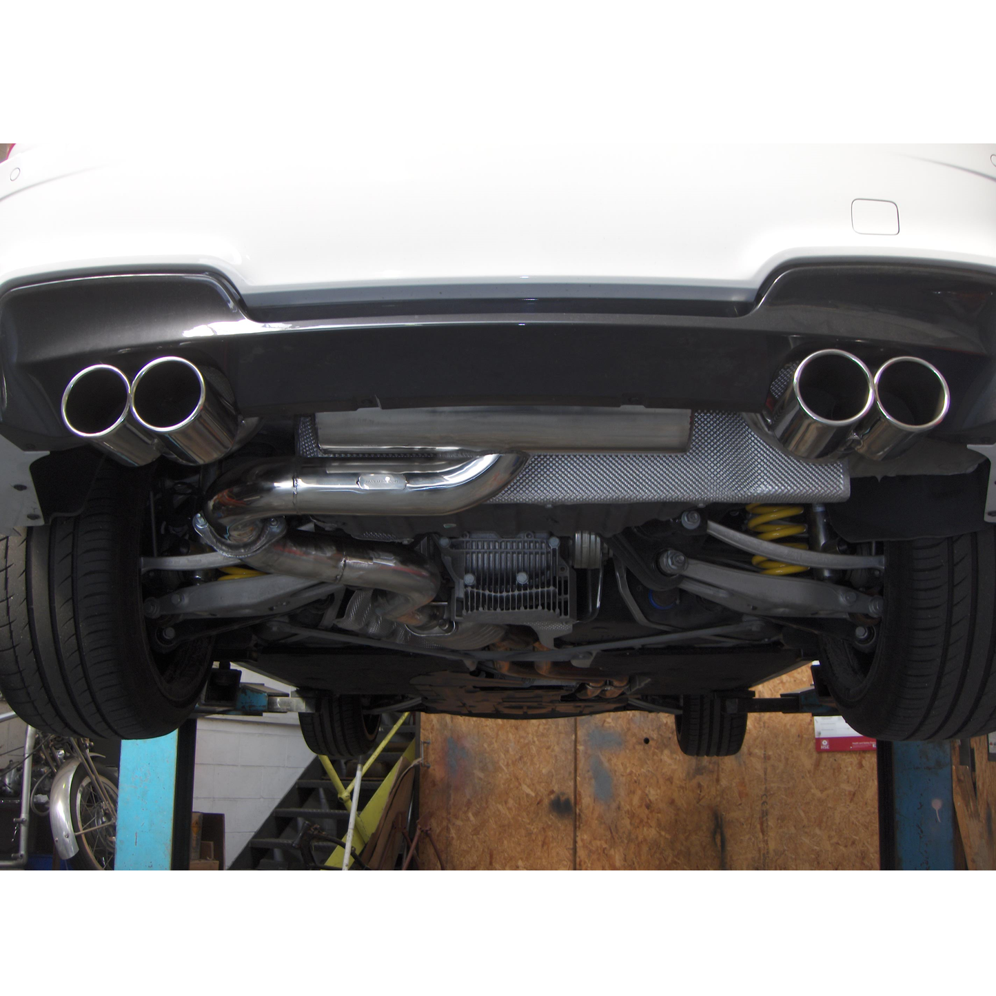 BMW 1M Rear Section with Quad Outlets