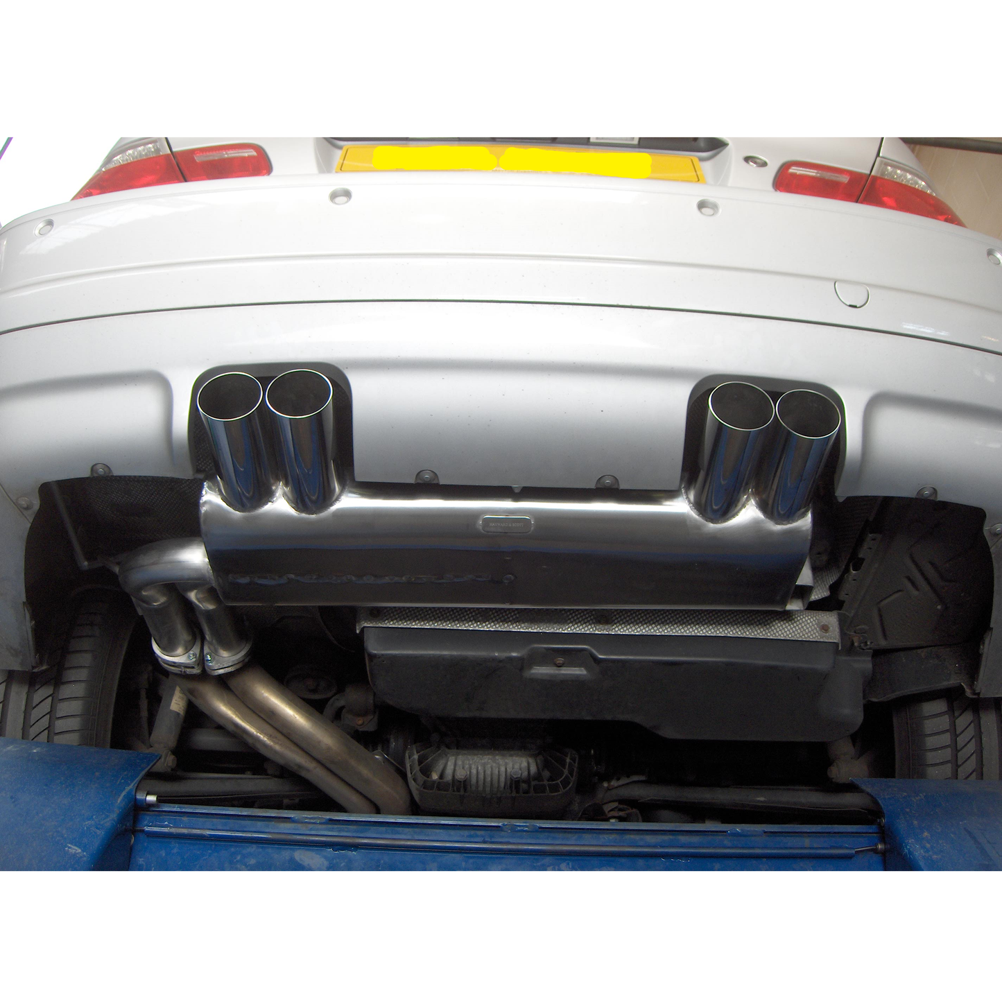 BMW E46 M3 Quad Outlet Backbox