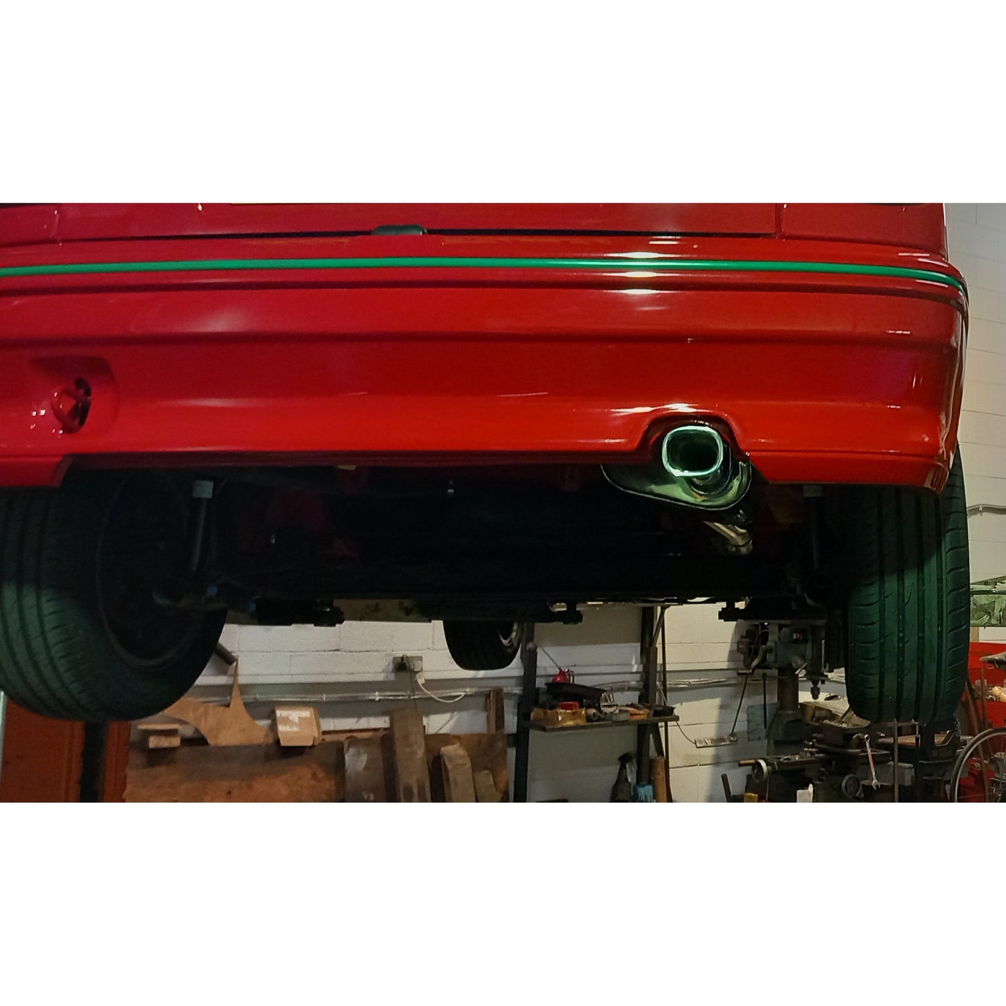 Fiesta RS Turbo Exhaust