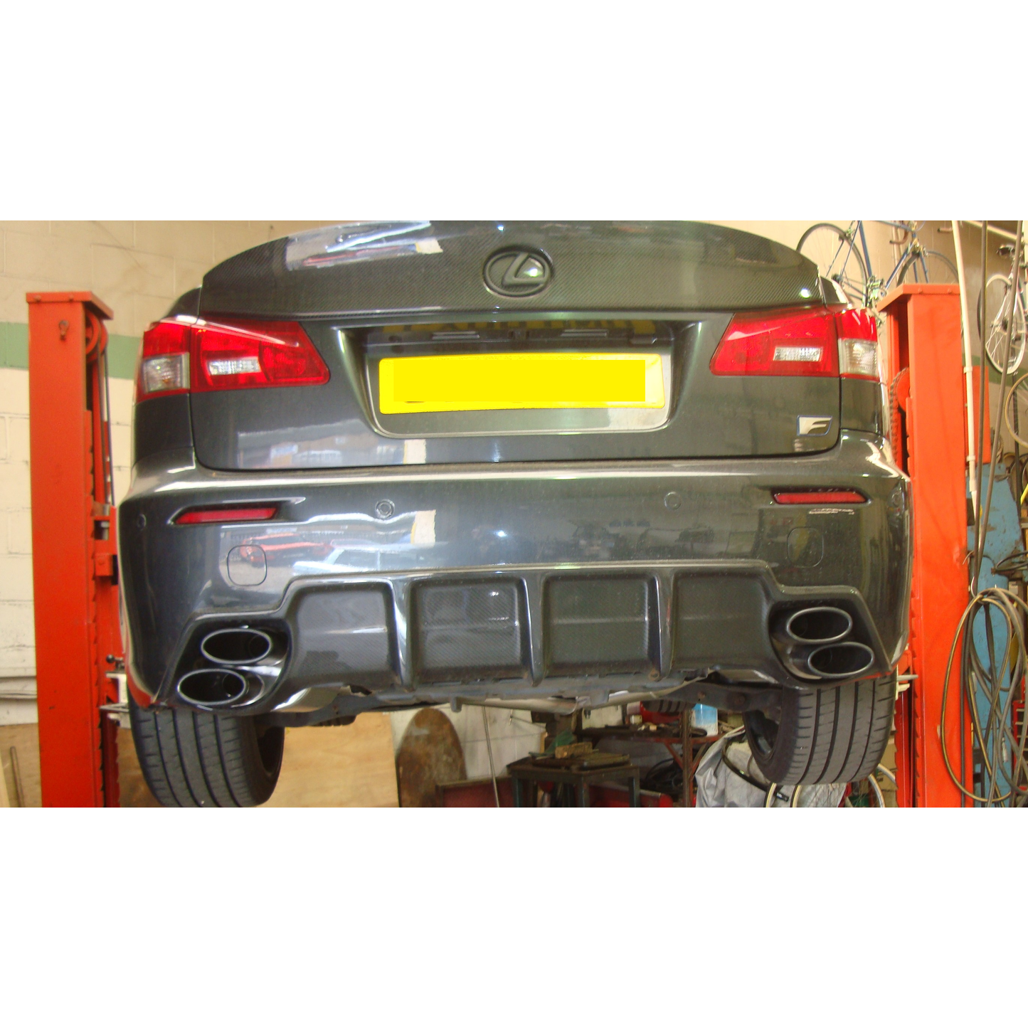 Lexus ISF Without X Pipe - Primary Cat Back