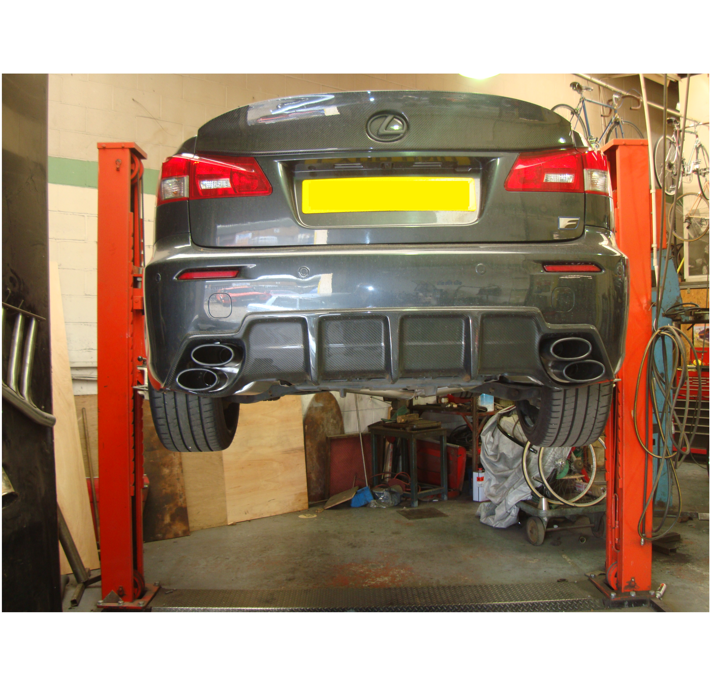 Lexus ISF Without X Pipe - Primary Cat Back