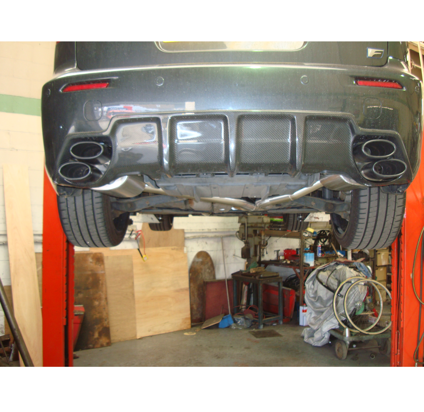Lexus ISF Without X Pipe - Primary Cat Back