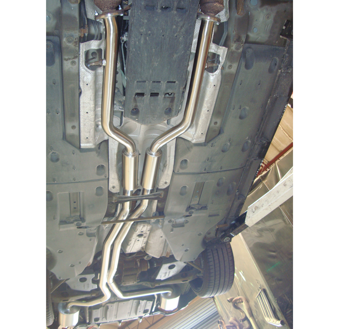 Lexus ISF Without X Pipe - Primary Cat Back