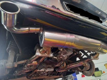 Porsche 914 Rear Silencer Twin Outlet