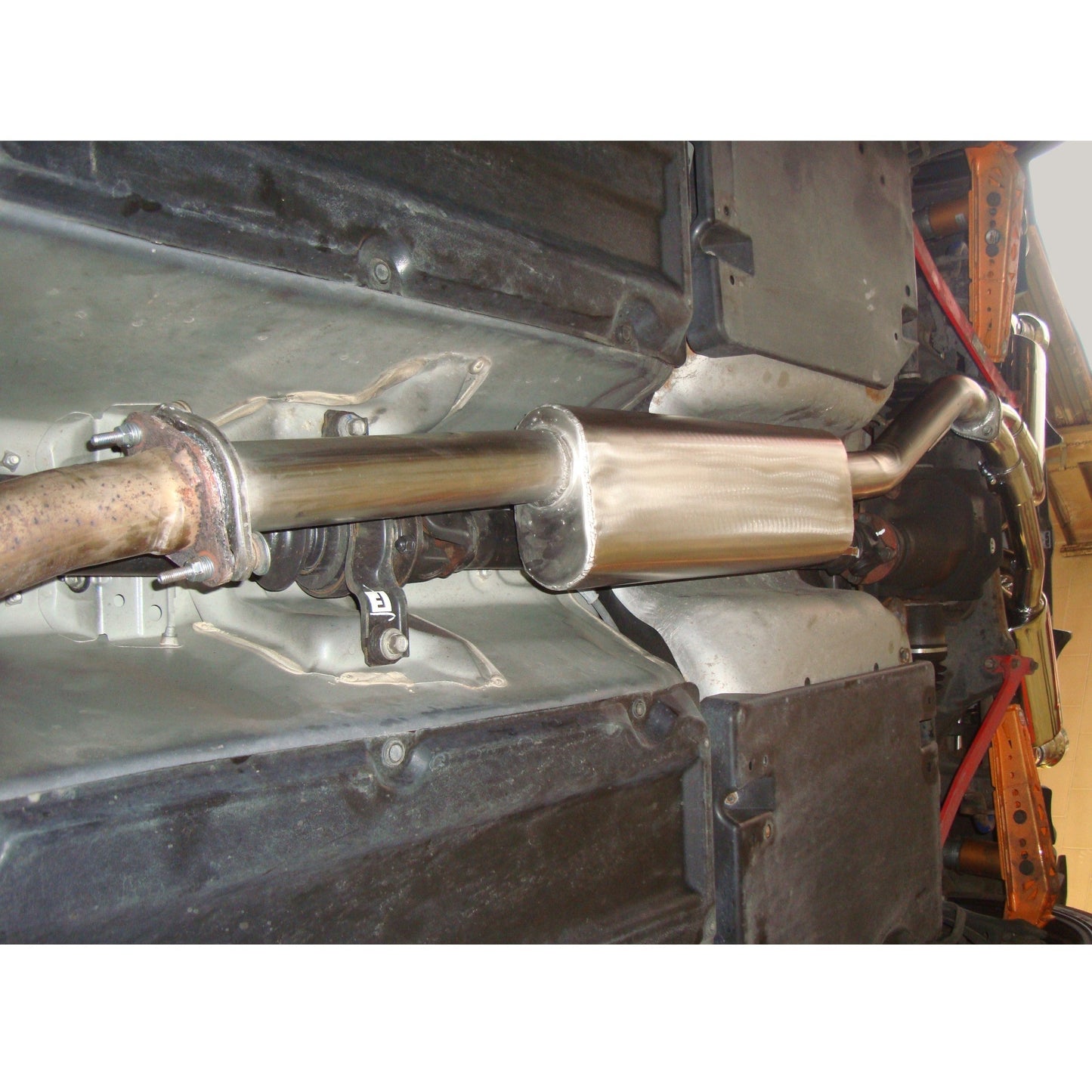 Subaru BRZ with Helmholtz Chambered Rear Silencers and Silenced Centre Pipe