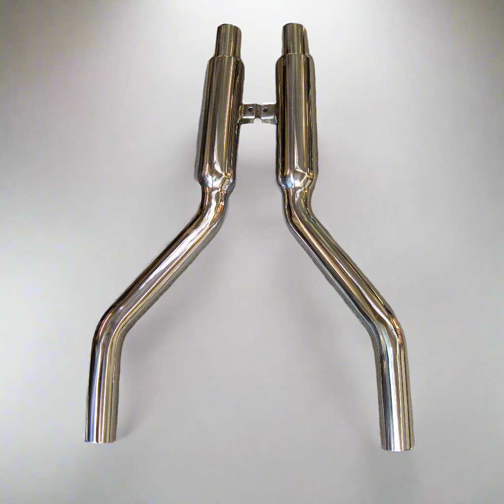 Jaguar Swan Neck Rear Pipes
