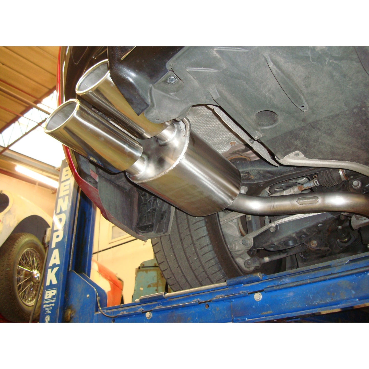Lexus RCF Rear Silencers