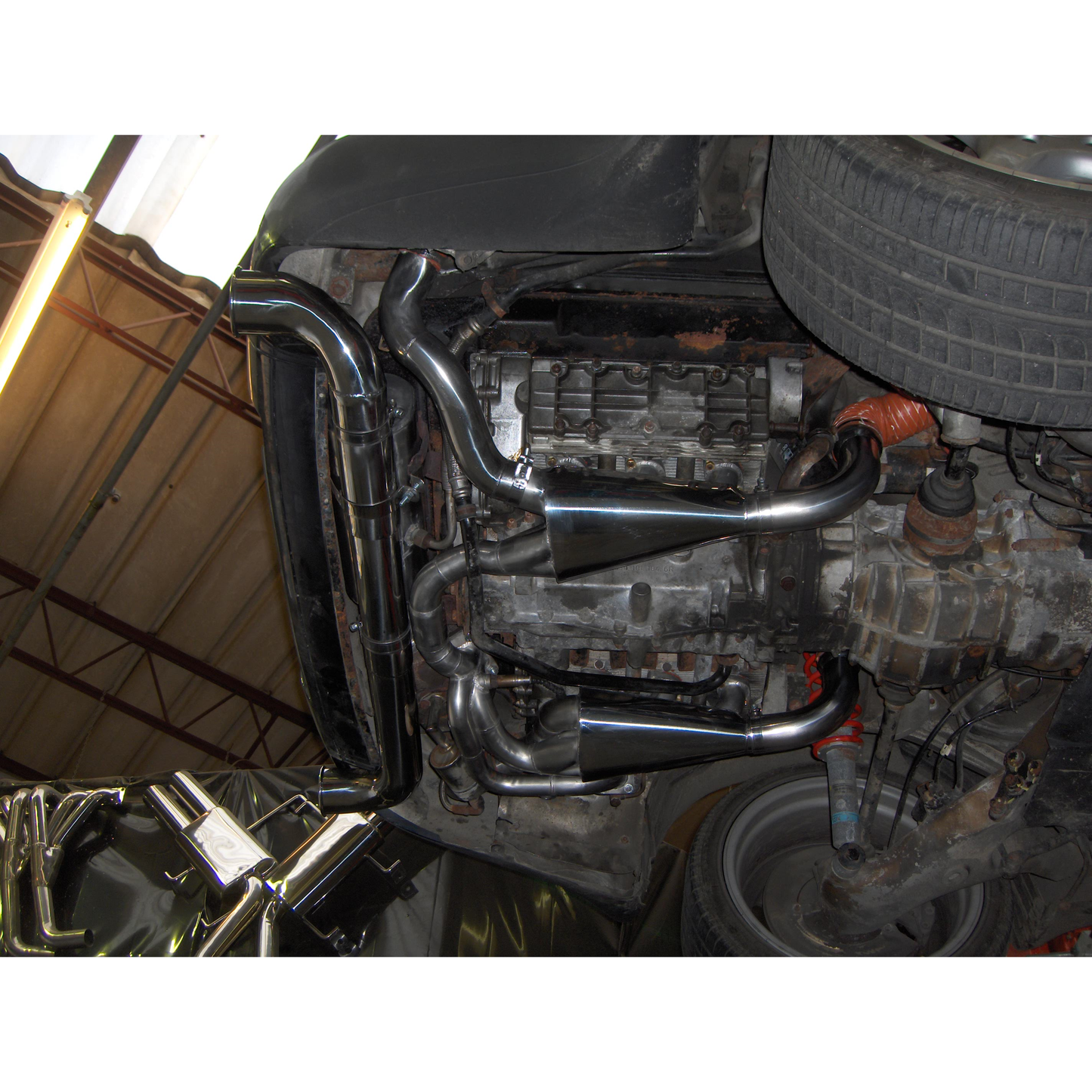 Porsche 3.3/3.6 964 Turbo de-cat Complete System