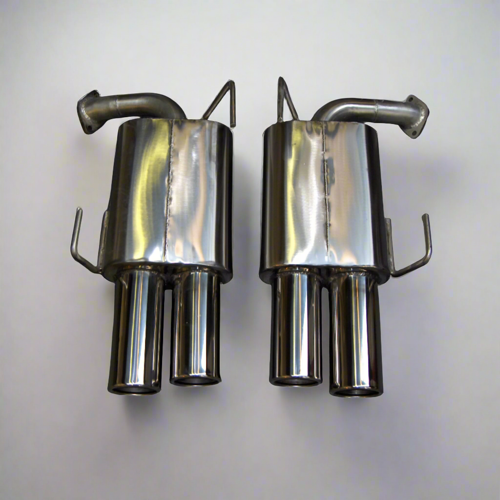 2015 Rear Silencers Quad Exit