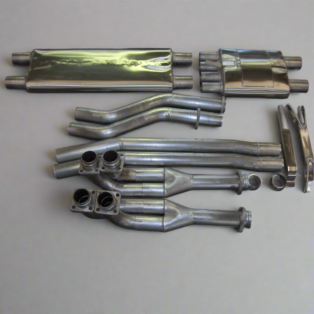 Jaguar V12 E-Type Complete System from Cast Iron Manifolds
