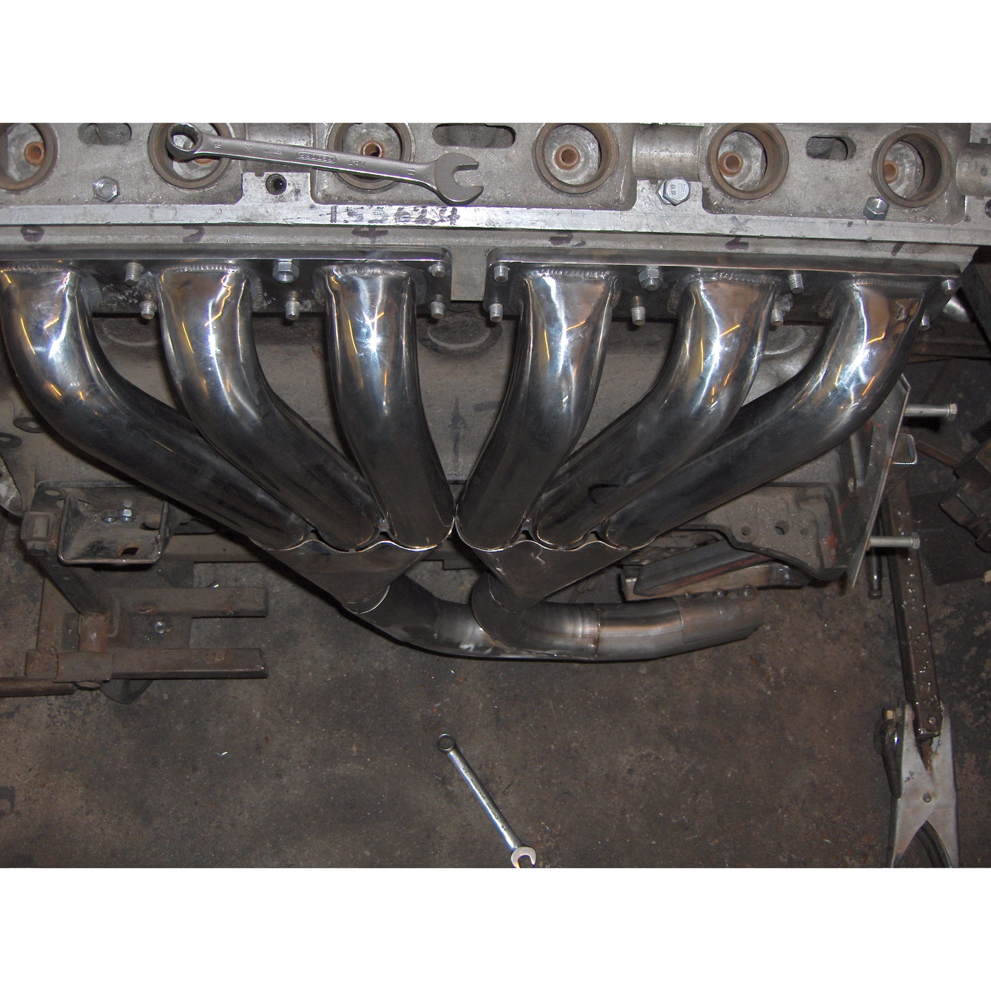 Jaguar XK120 Manifolds for Twin Run Exhaust