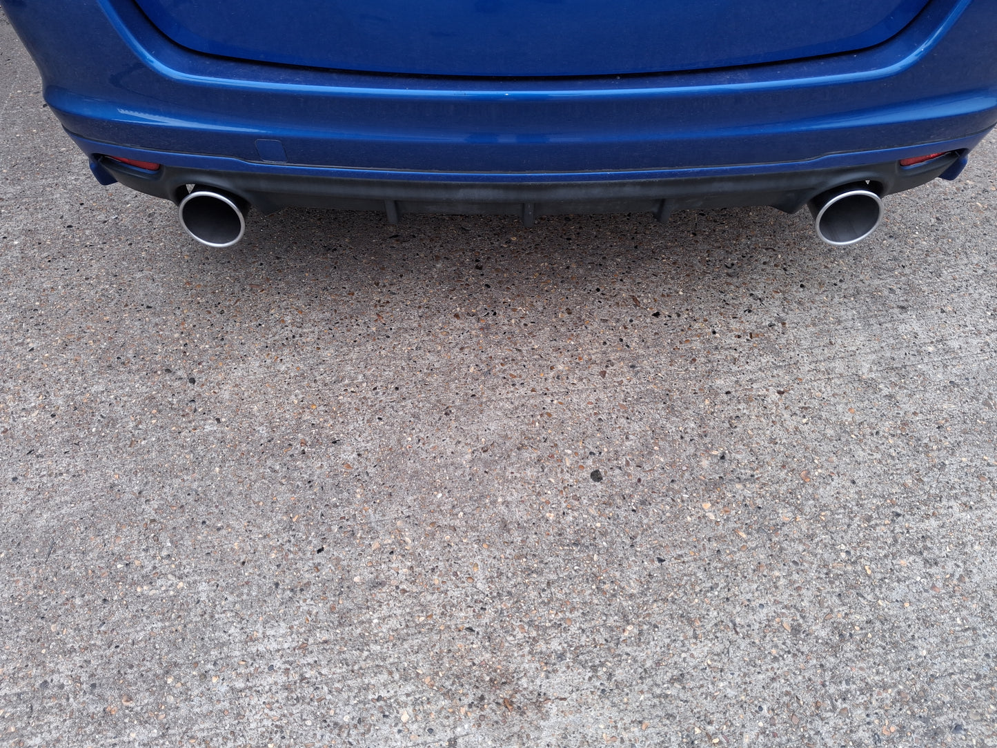 Subaru Exiga Rear Silencers with 4" Tailpipes