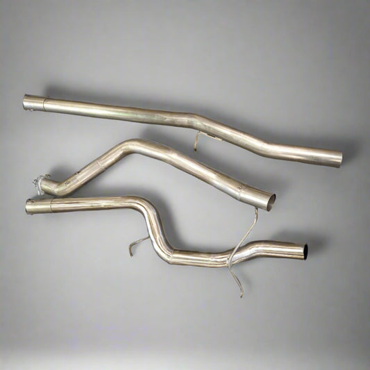 Impreza New Age Replica Group A Rally Spec Unsilenced Turbo Back Exhaust with Slip Joints