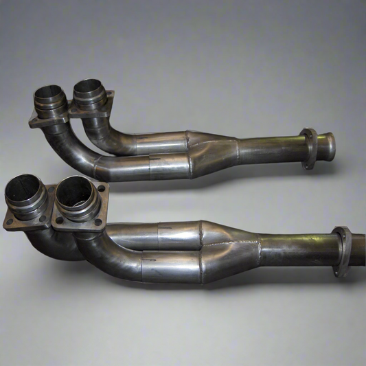 Jaguar V12 E-Type Complete System from Cast Iron Manifolds